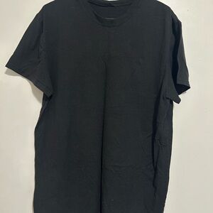 Classic Black Crewneck T-Shirt - Men's